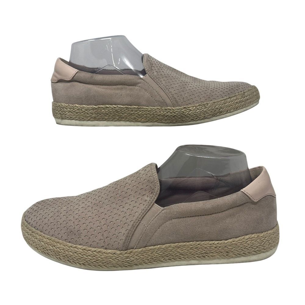 Dr Scholls Espadrilles Loafers Flats Womens 11M Light Pink Saturday Slip On Shoe